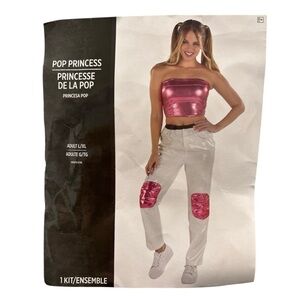 Amscan Pop Princess Pink and White Costume